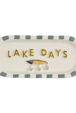 Mudpie SALE Lake Tray - Lake Days