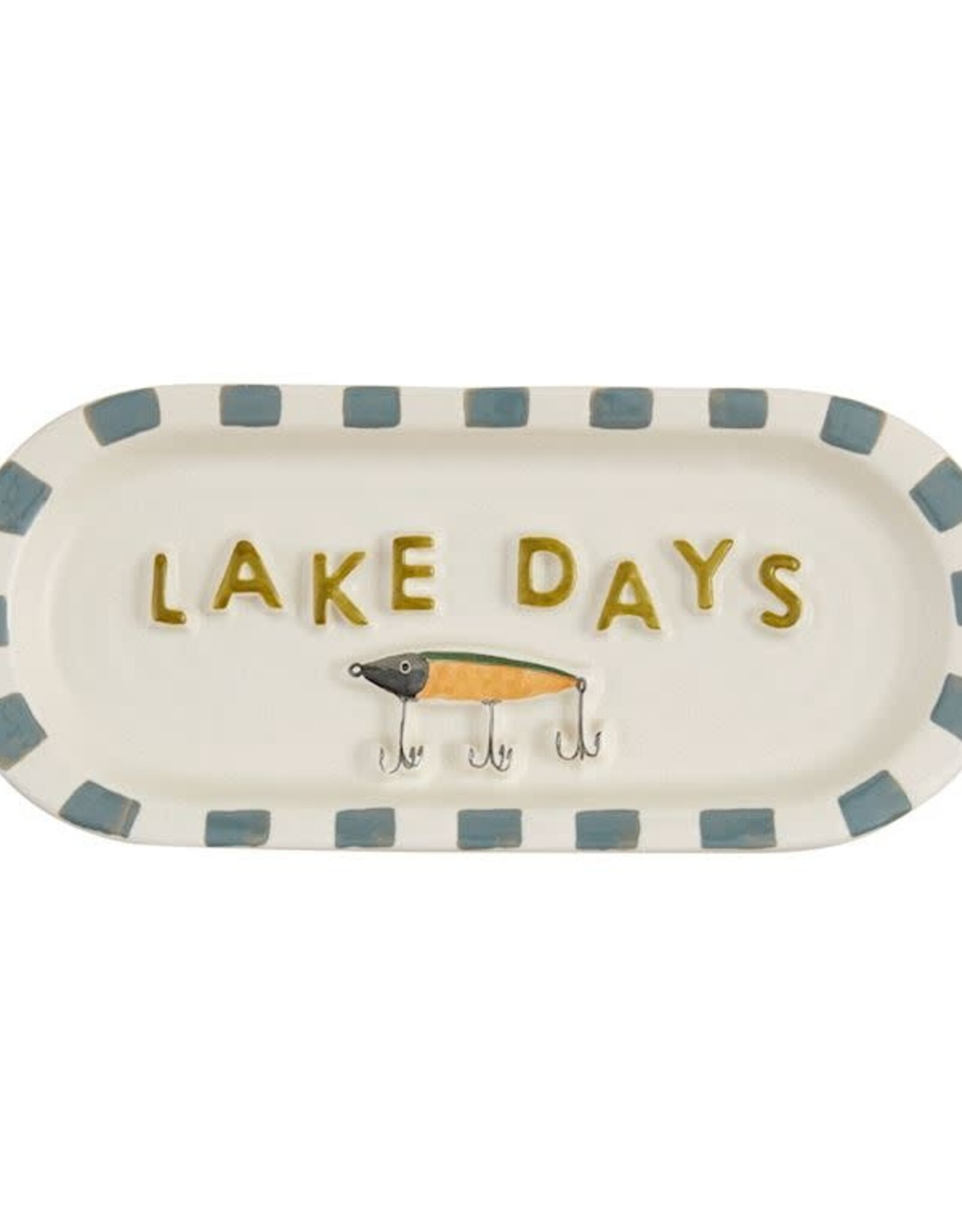 Mudpie SALE Lake Tray - Lake Days