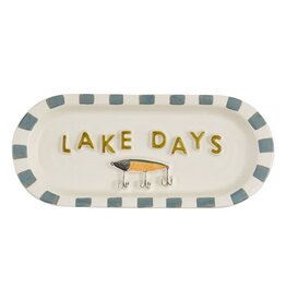 Mudpie SALE Lake Tray - Lake Days