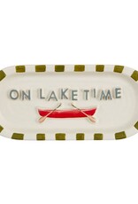 Mudpie SALE Lake Tray - On Lake Time