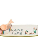 Mudpie SALE Lake Life Tray & Dip Set