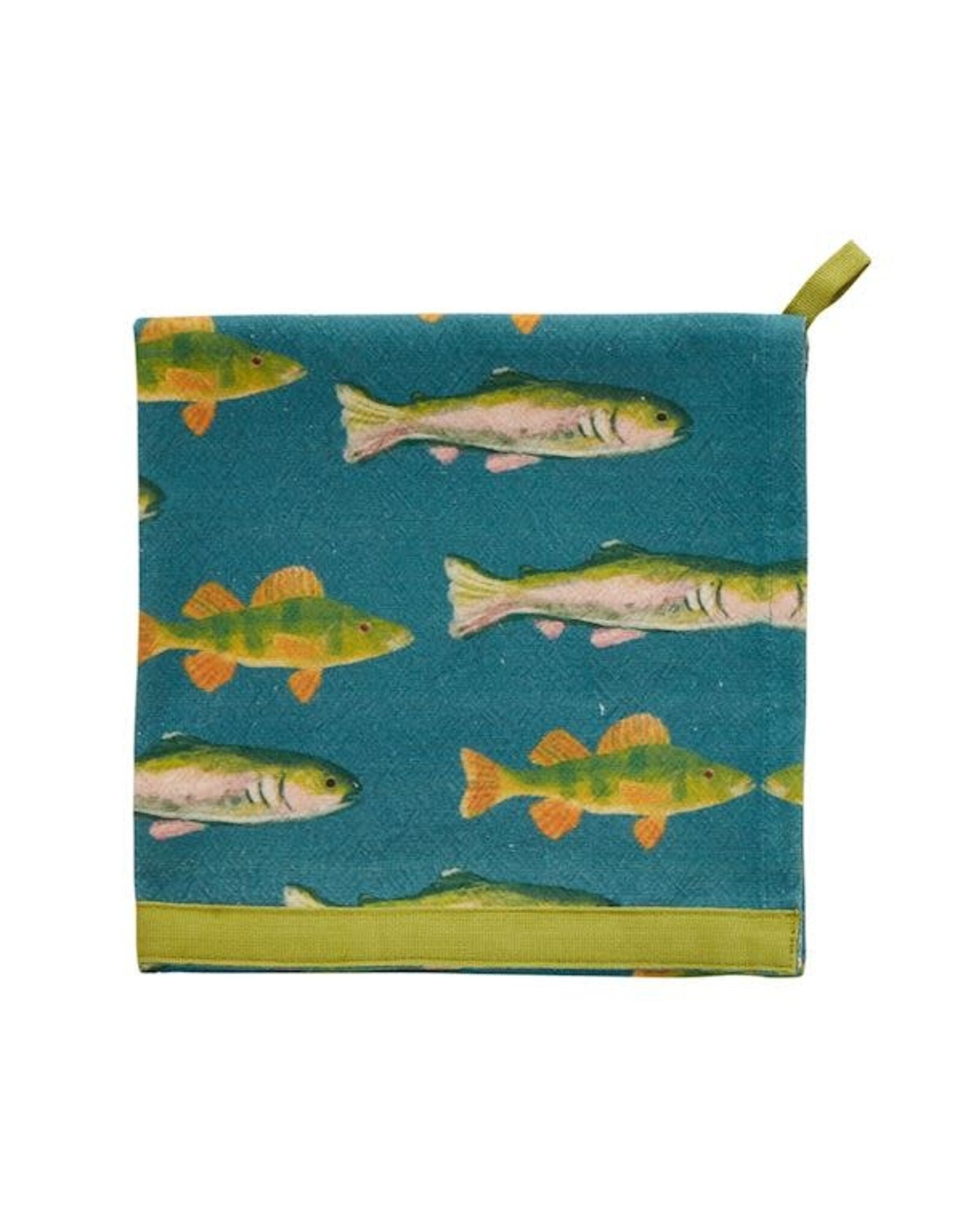 Mudpie Blue Retreat Fishing Towel