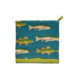 Mudpie Blue Retreat Fishing Towel