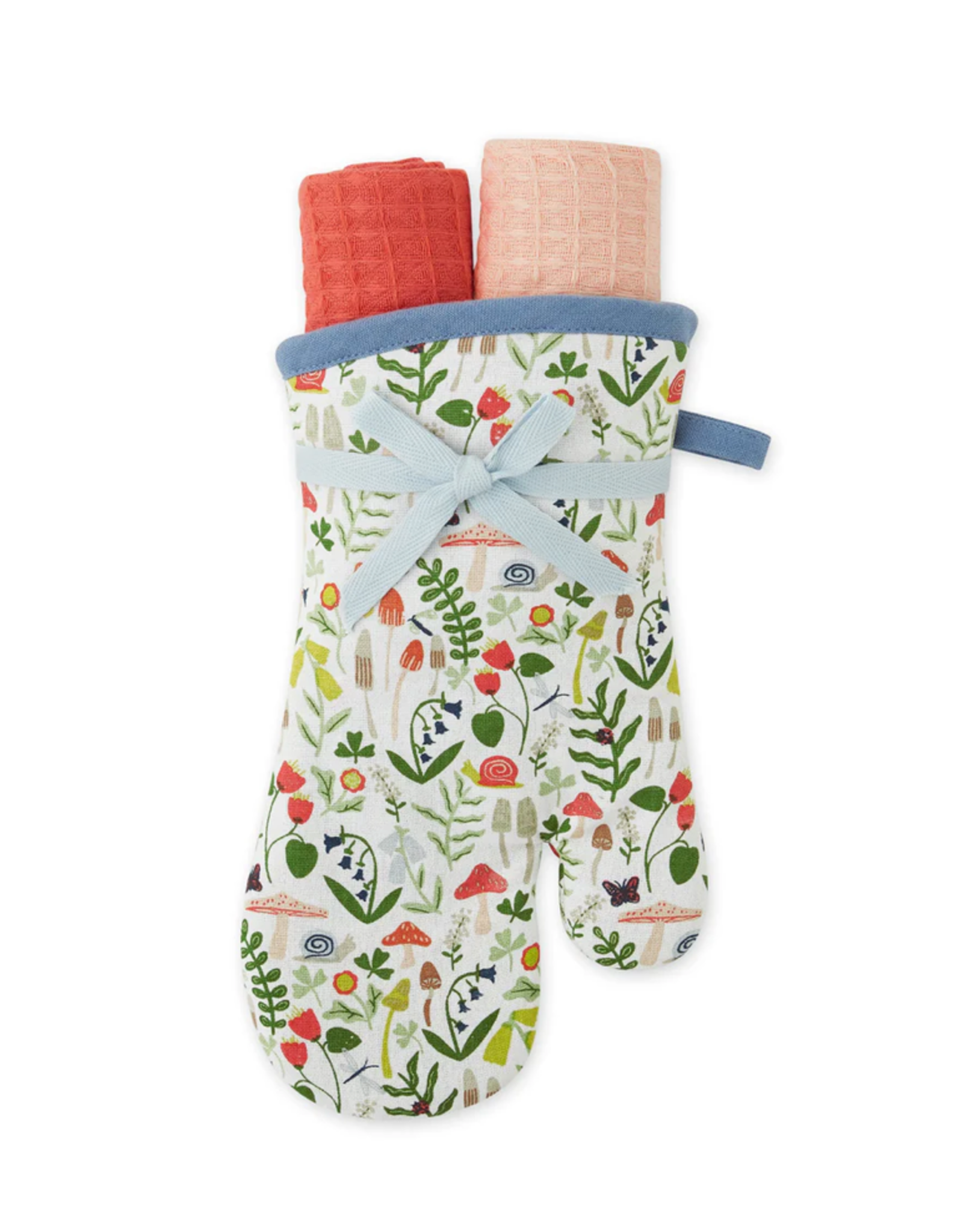 Design Imports Spring Garden Oven Mitt Gift Set