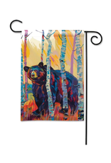 Studio M Vibrant Bear Garden Flag