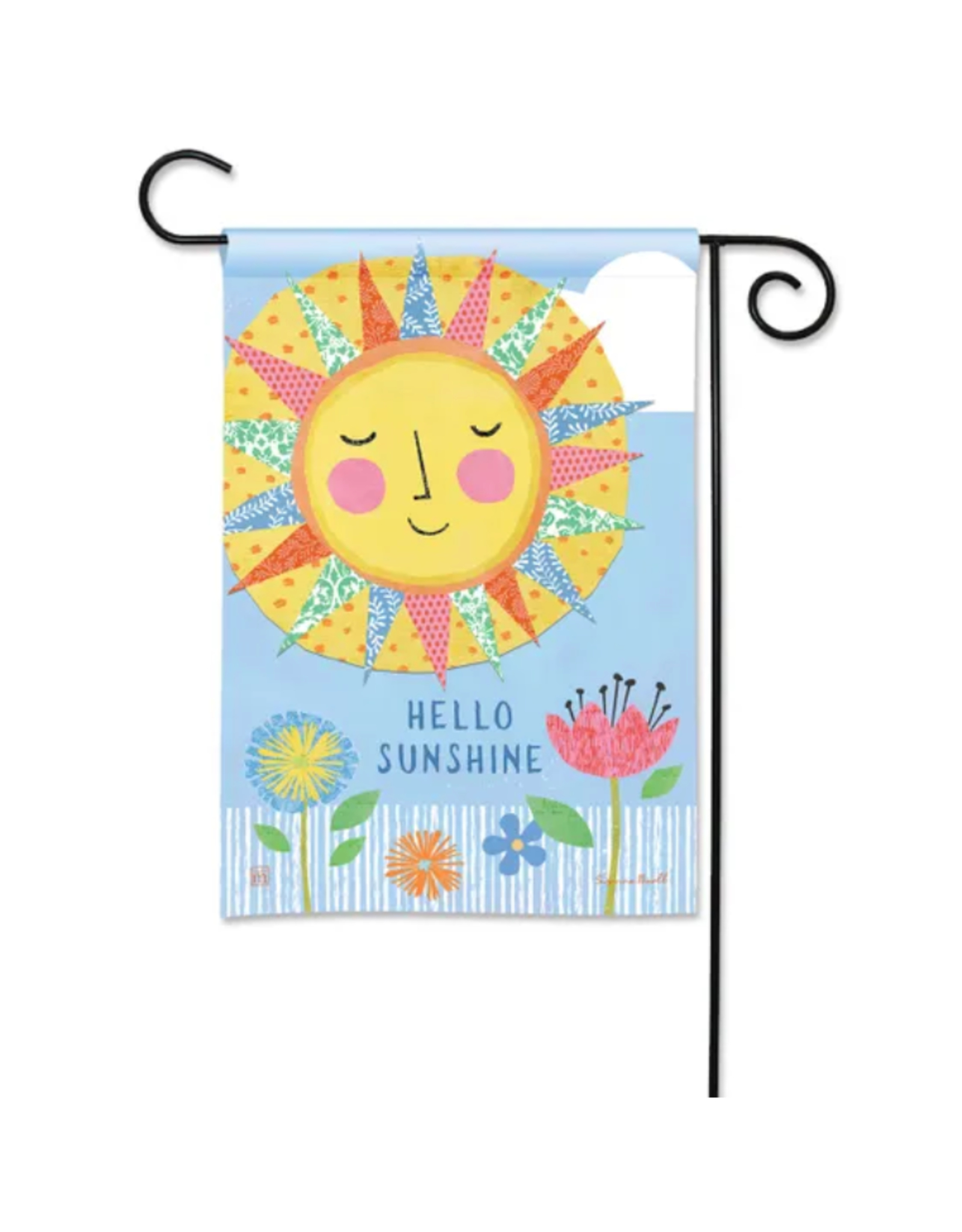 Studio M Patchwork Sun Garden Flag