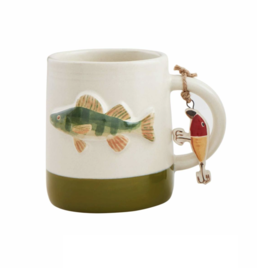 Mudpie Retreat Charm Mug - Fish