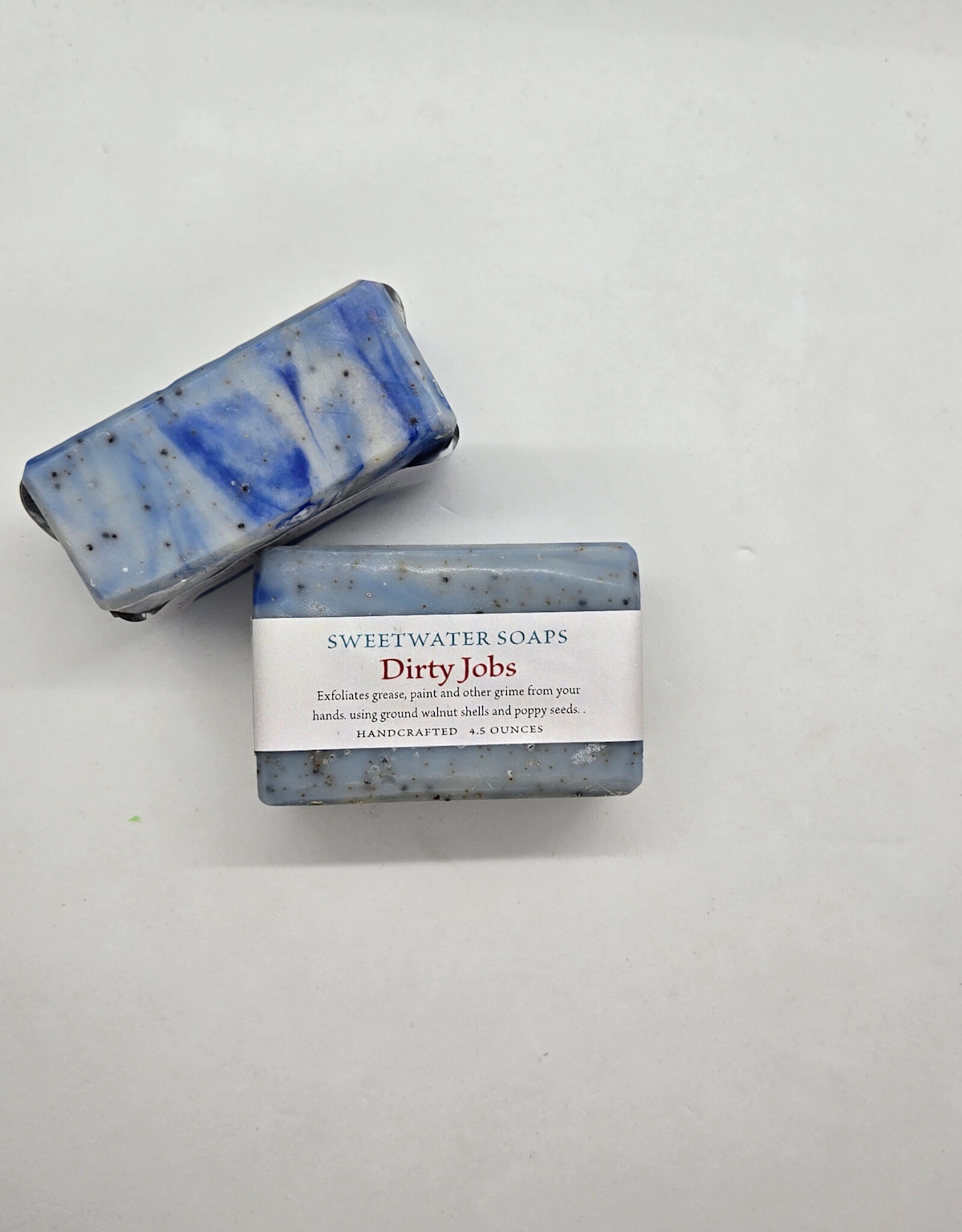 Sweetwater Soaps Dirty Job Exfoliating Bar Soap