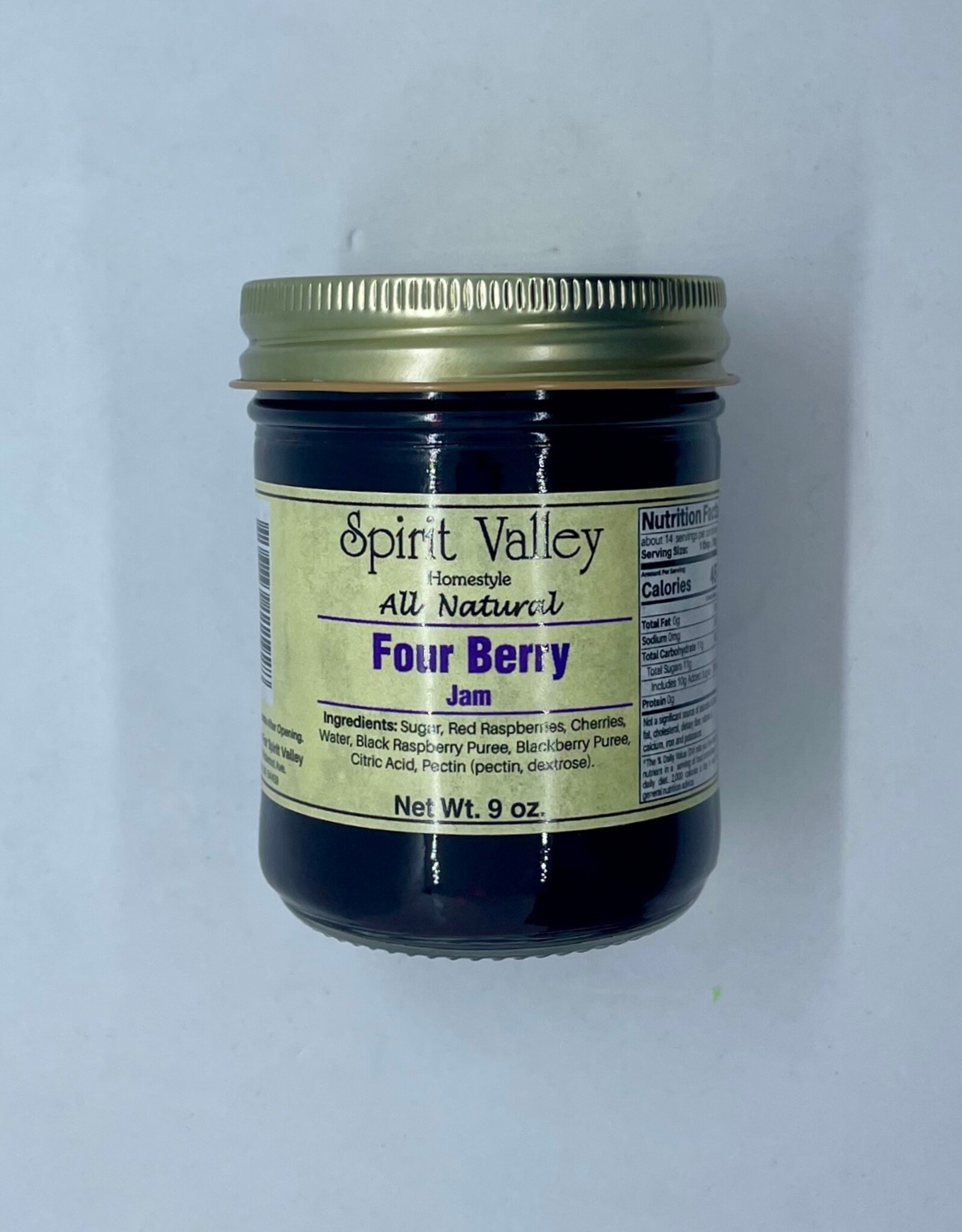 Spirit Valley Fourberry Jam
