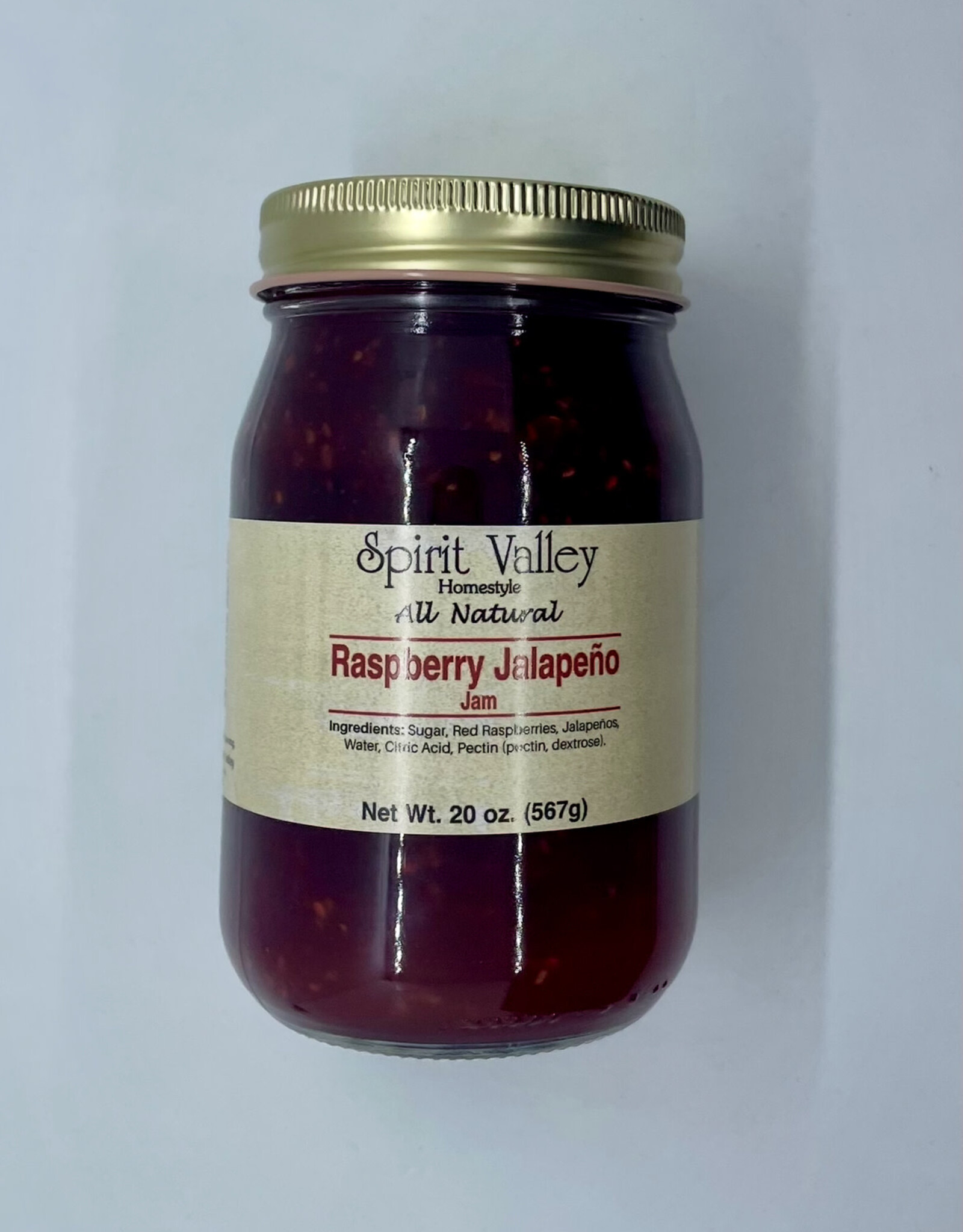 Spirit Valley Raspberry-Jalapeno Jam