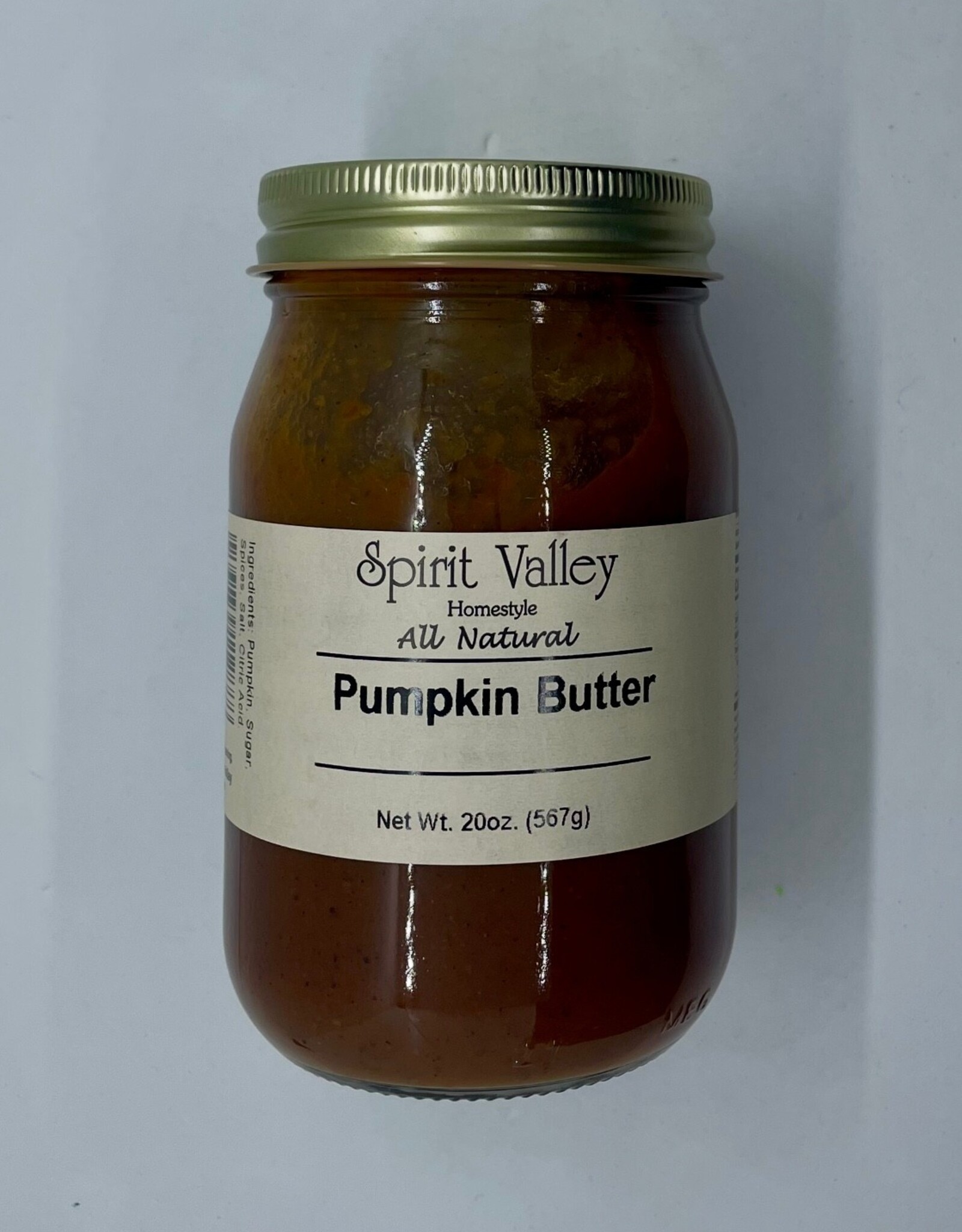 Spirit Valley Pumpkin Butter