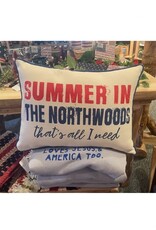Little Birdie SALE Summer in The Northwoods All I Need Pillow