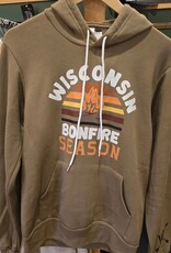 Wisconsin Up SALE Bonfire Season Hoodie