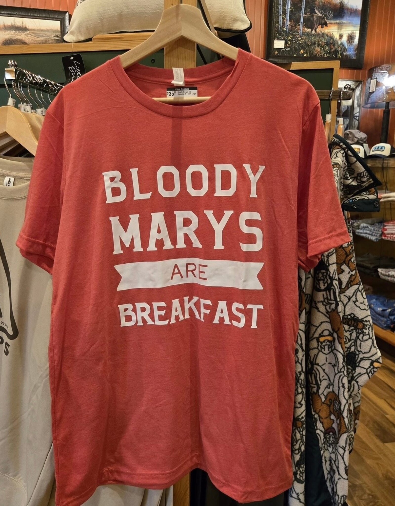Wisconsin Up SALE Bloody Mary's are Breakfast T-Shirt