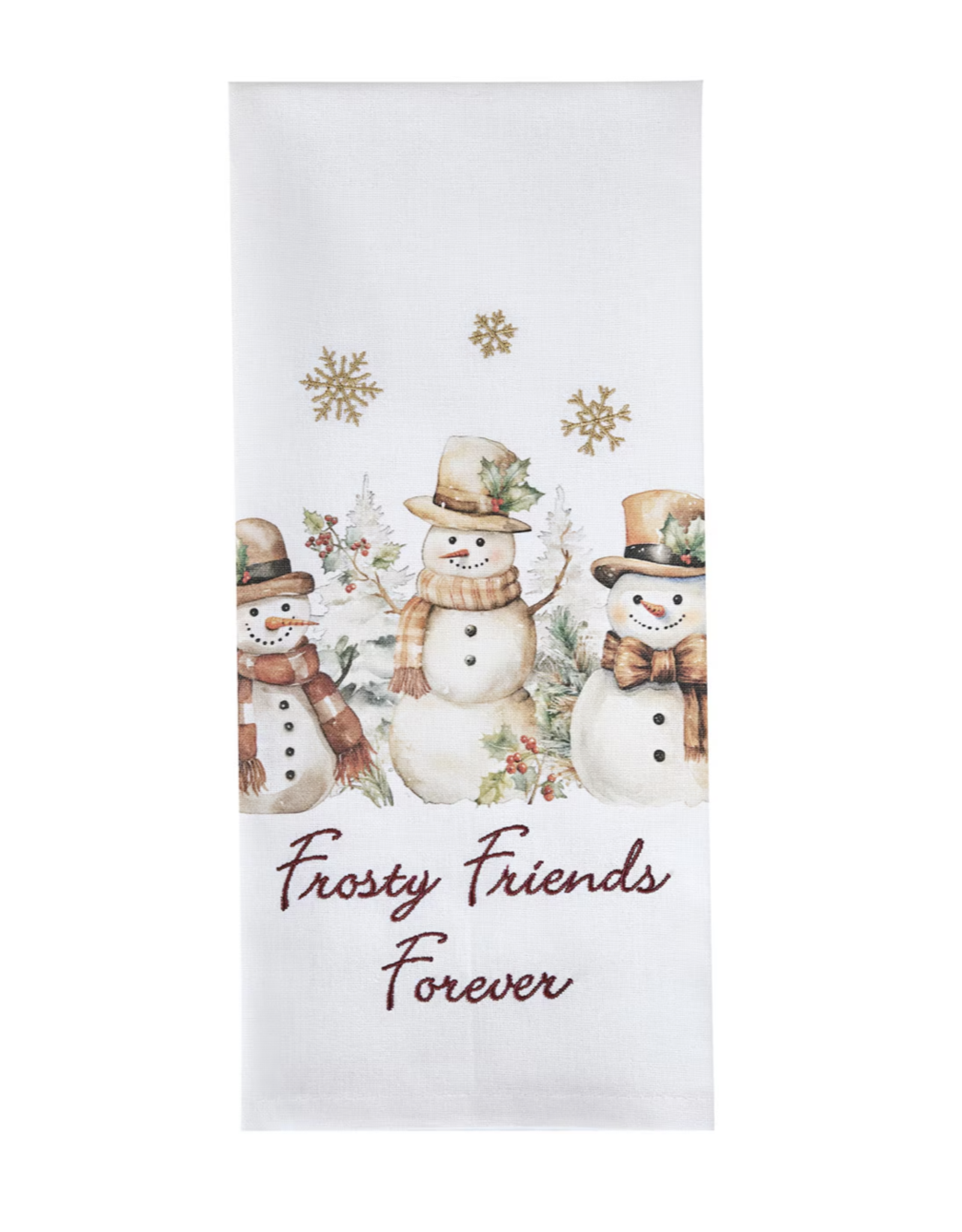 Park Designs Dishtowel - Frosty Friends Forever
