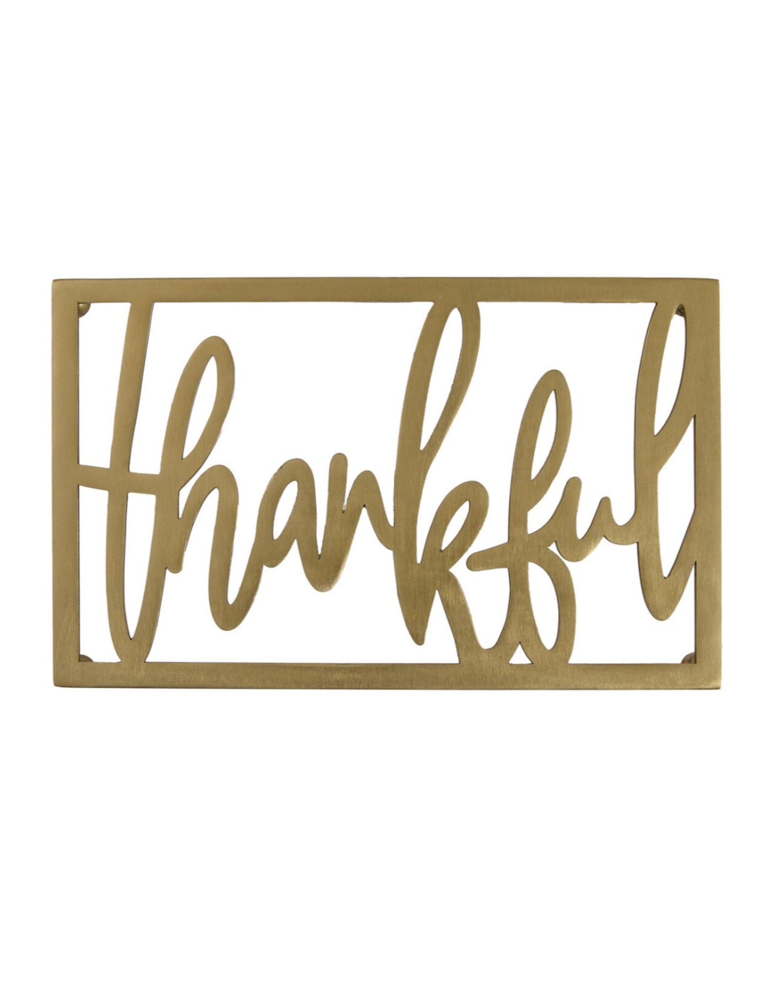 Park Designs Thankful Metal Trivet