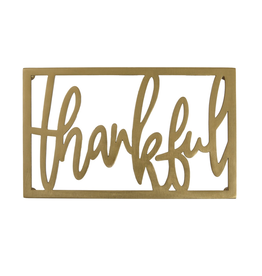 Park Designs Thankful Metal Trivet