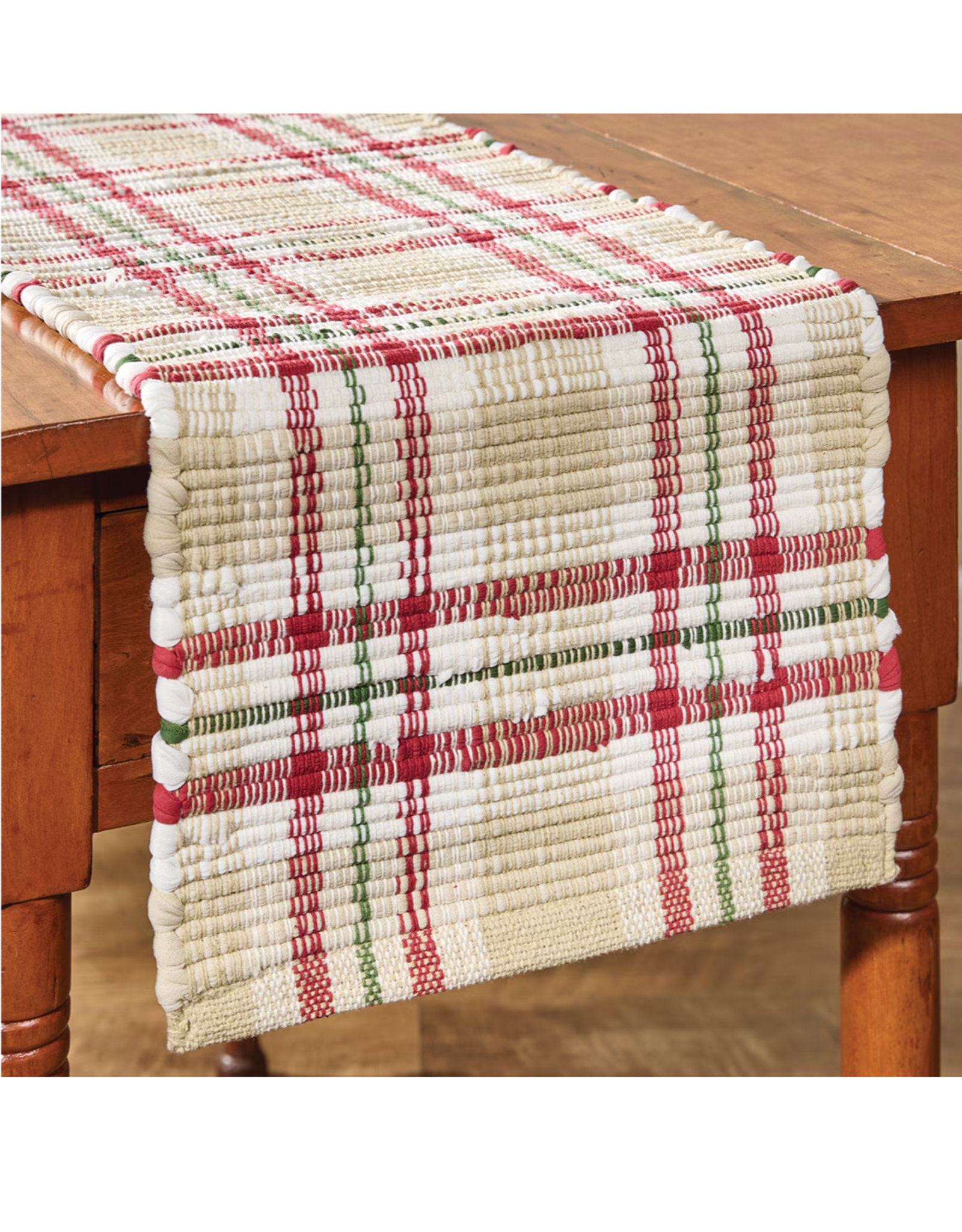 Park Designs 36" Table Runner - Cozy Christmas Chindi