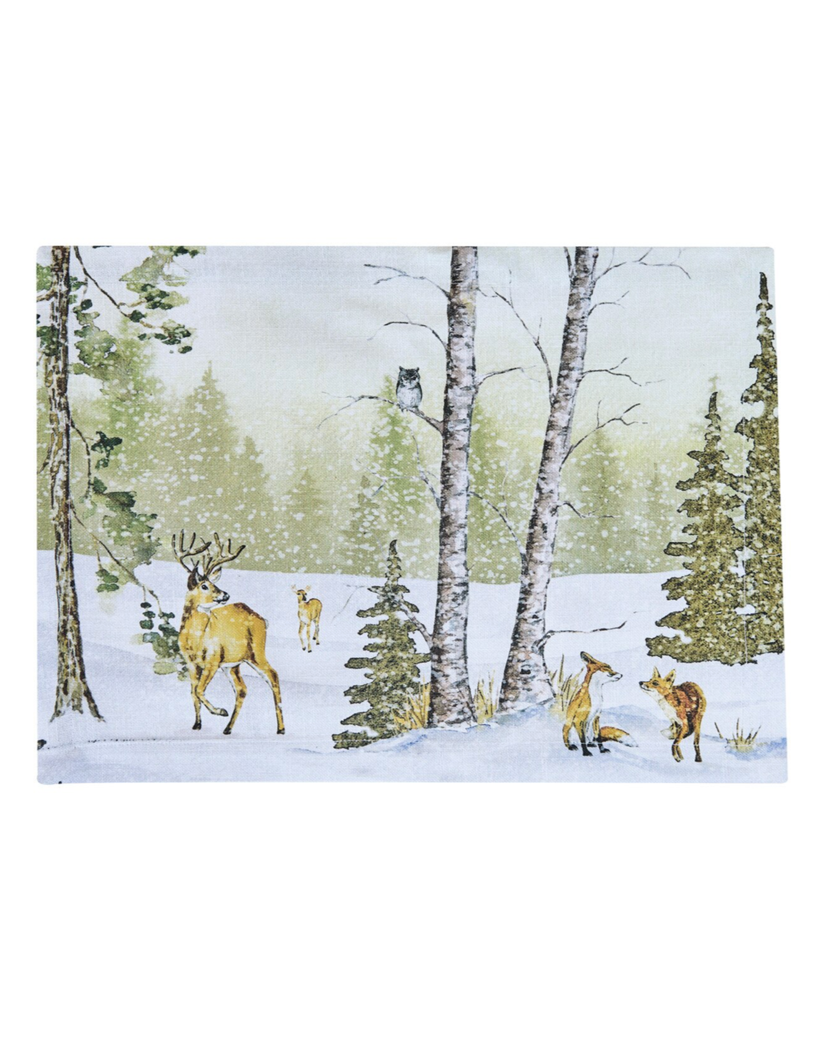 Park Designs Placemat - Woodland Winter