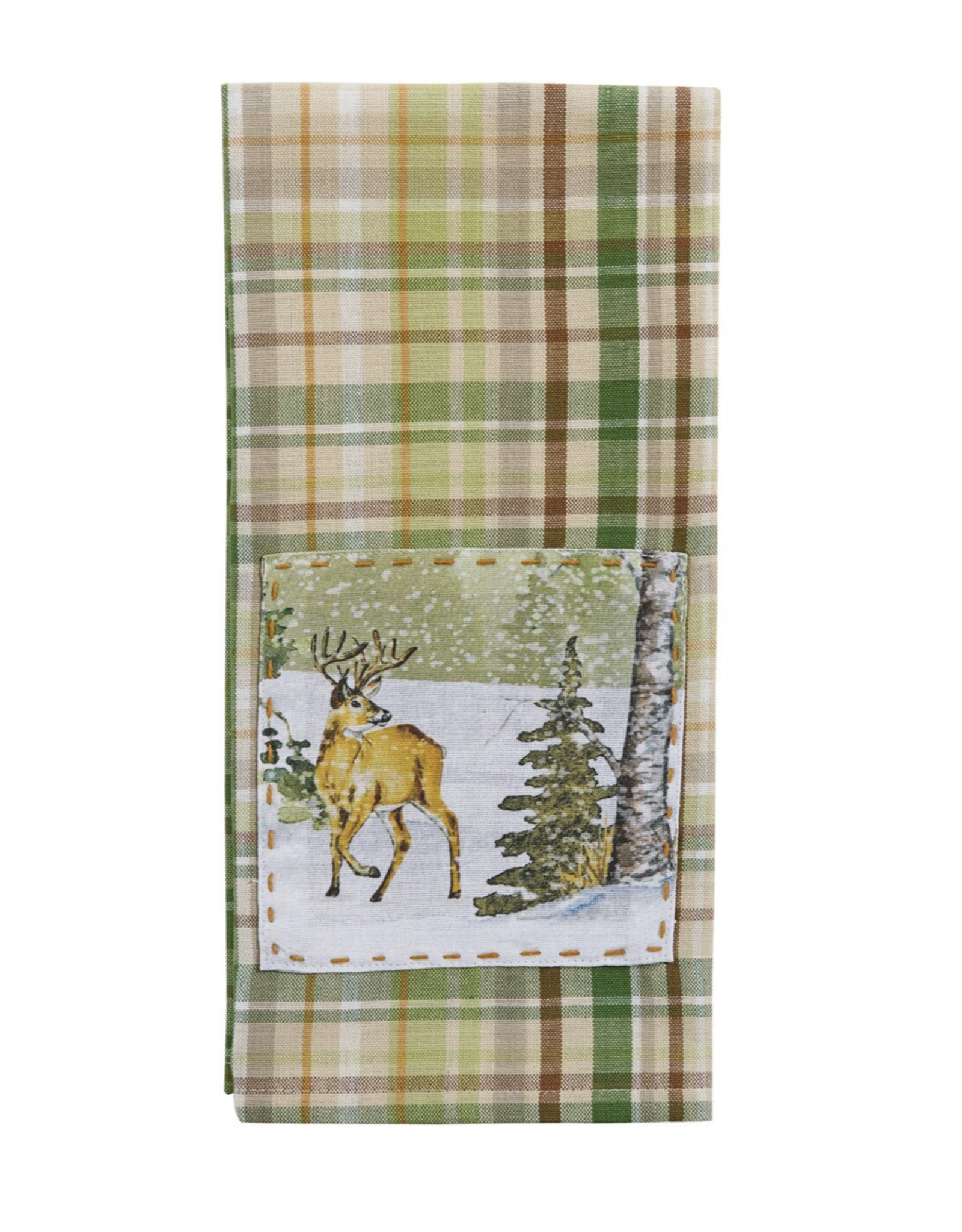Park Designs Decorative Dishtowel - Winter Morning Plaid