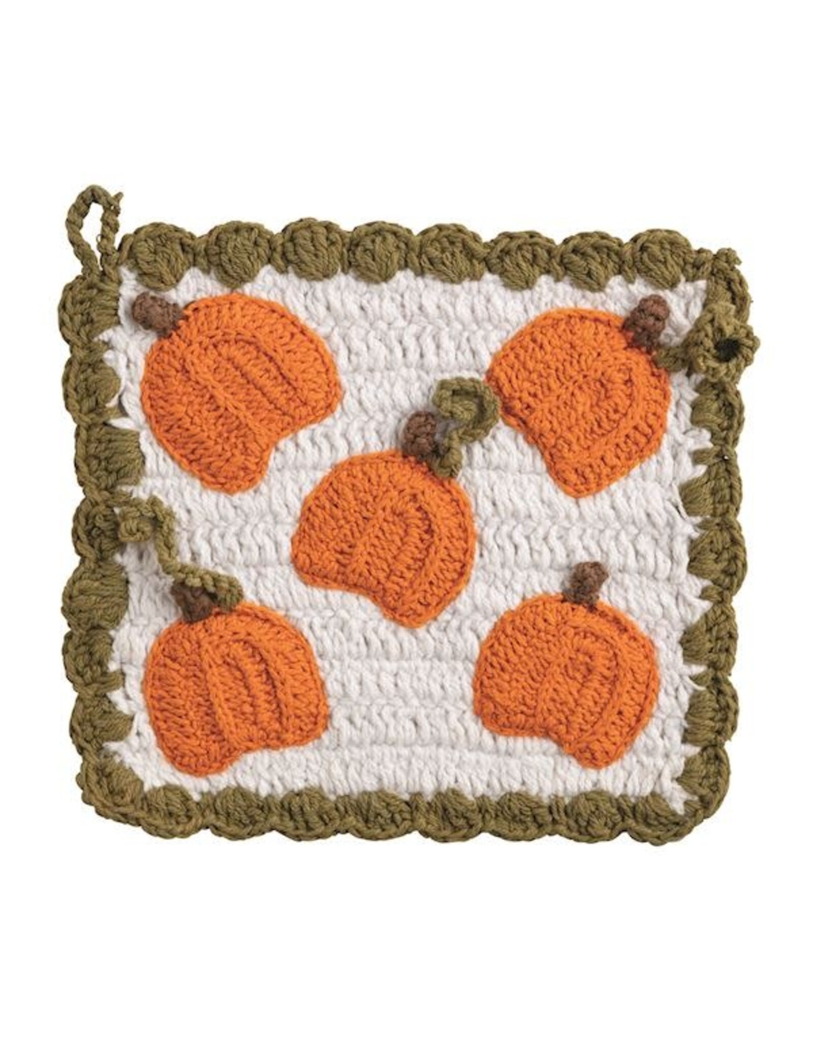 Mudpie Tossed Pumpkin Pot Holder