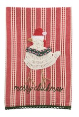 Mudpie Farm Xmas Chicken Towel