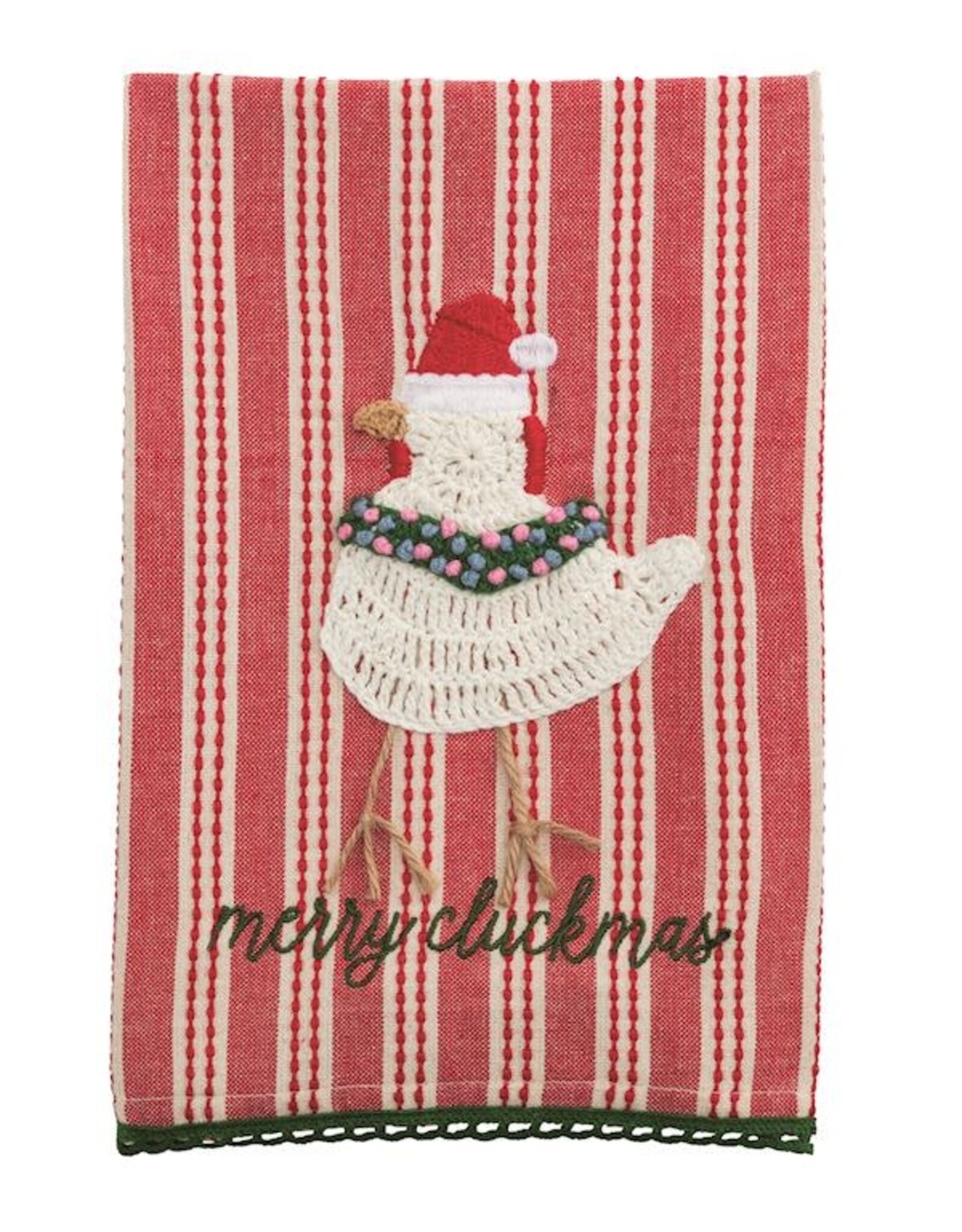 Mudpie Farm Xmas Chicken Towel