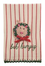 Mudpie Farm Xmas Pig Towel