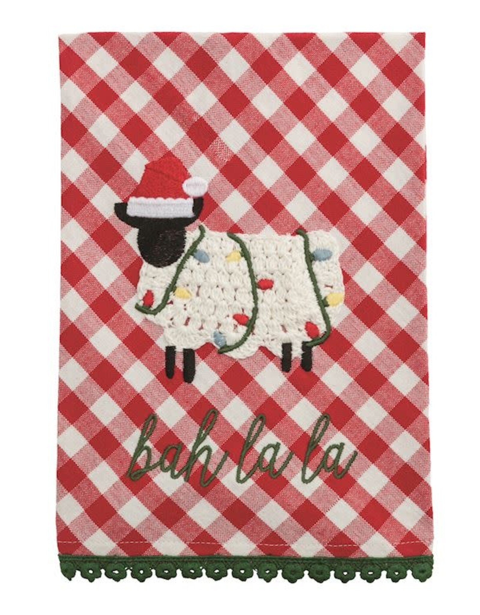 Mudpie Farm Xmas Sheep Towel
