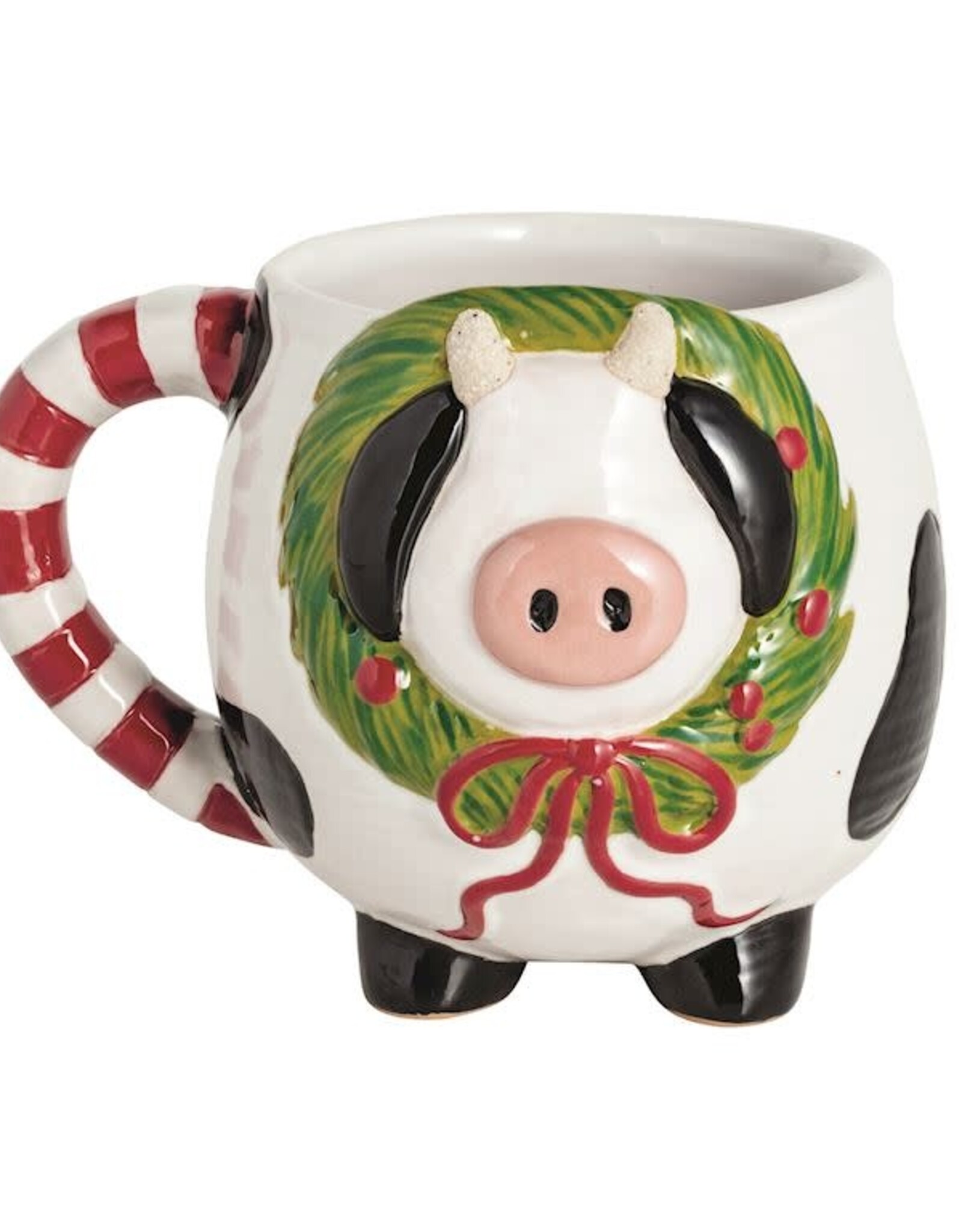 Mudpie Farm Xmas Cow Mug