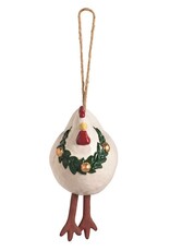 Mudpie Chicken Christmas Ornament