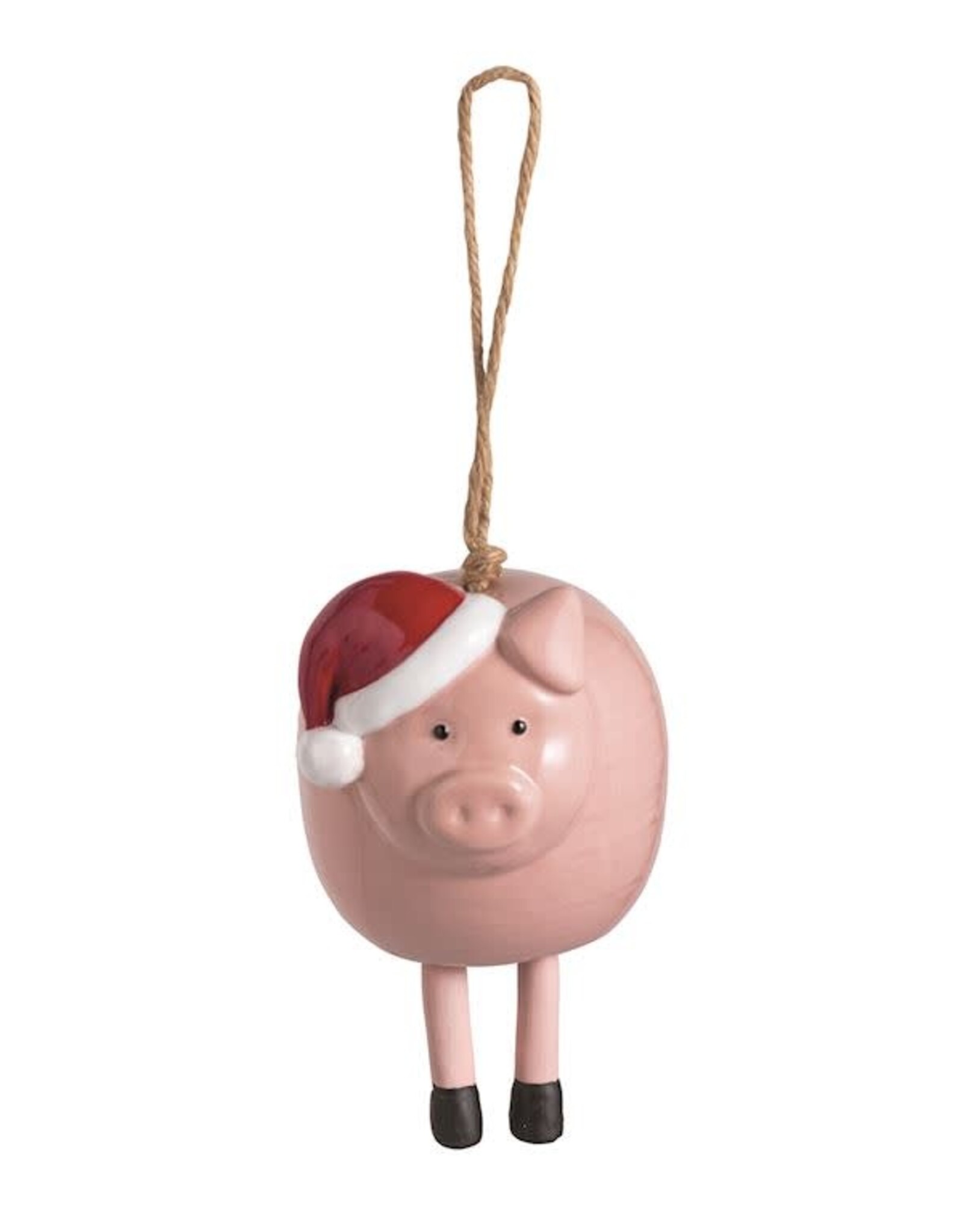 Mudpie Pig Christmas Ornament