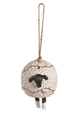 Mudpie Sheep Christmas Ornament