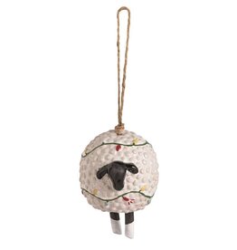 Mudpie Sheep Christmas Ornament