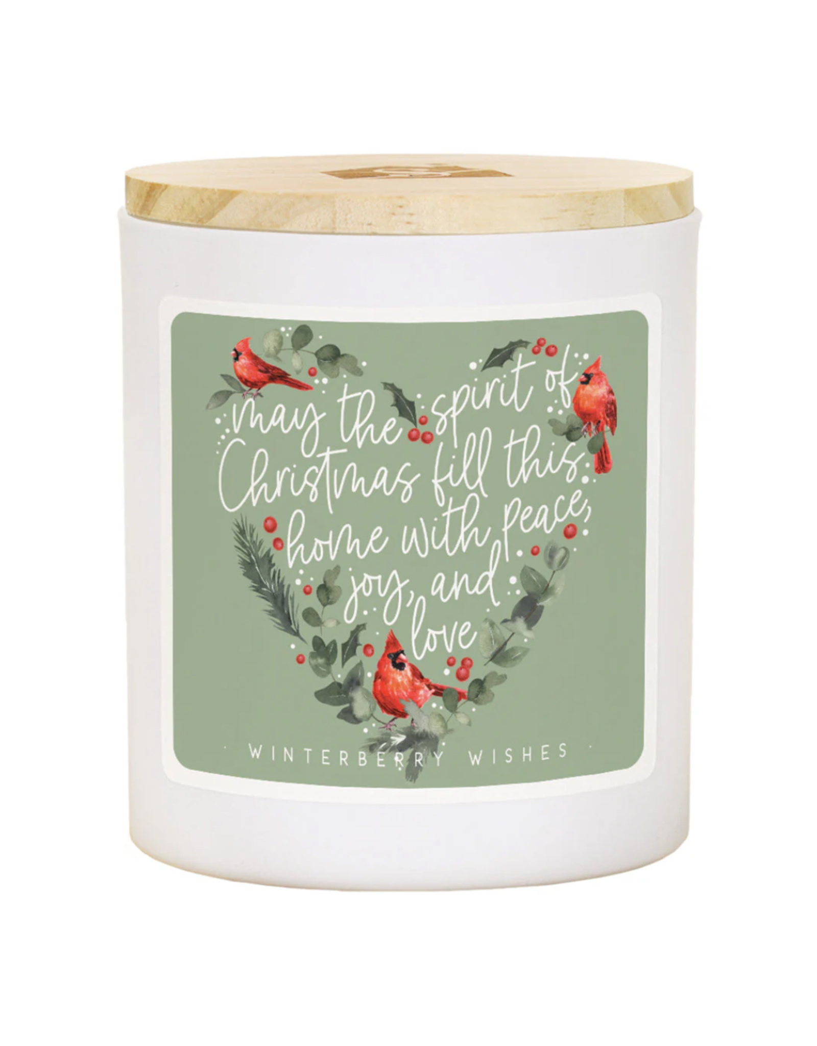 Sincere Surroundings Spirit Christmas Cardinals (Winterberry Wishes)
