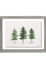 Sincere Surroundings Joy Love Trees Sign