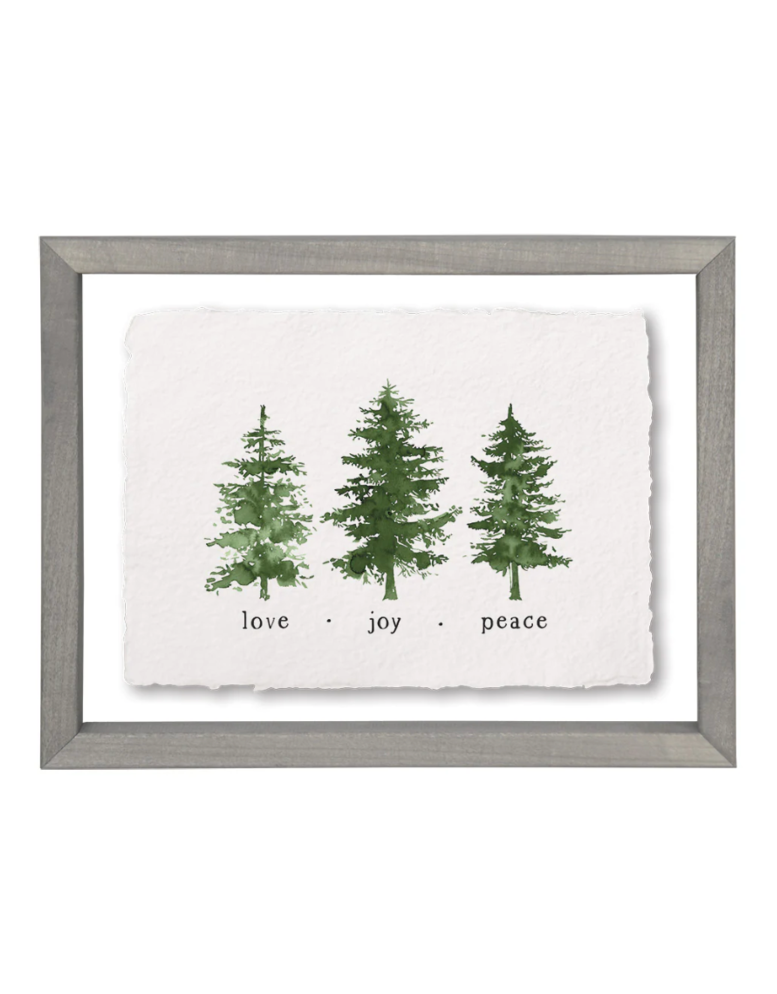 Sincere Surroundings Joy Love Trees Sign