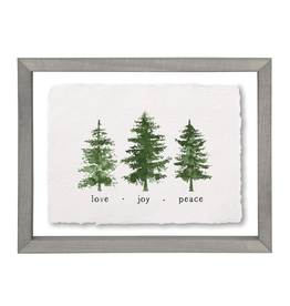 Sincere Surroundings Joy Love Trees Sign