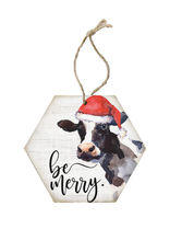 Sincere Surroundings Be Merry Ornament