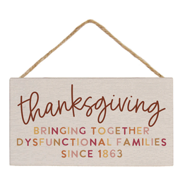 Sincere Surroundings SALE Dysfunctional Families Sign