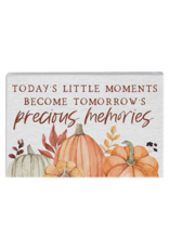 Sincere Surroundings Today's Moments Pumpkins Sign