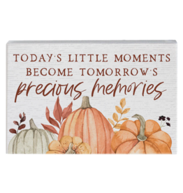 Sincere Surroundings Today's Moments Pumpkins Sign