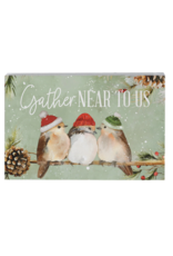 Sincere Surroundings Gather Near Birds Sign
