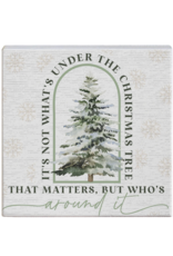 Sincere Surroundings Who's Around It Tree Sign