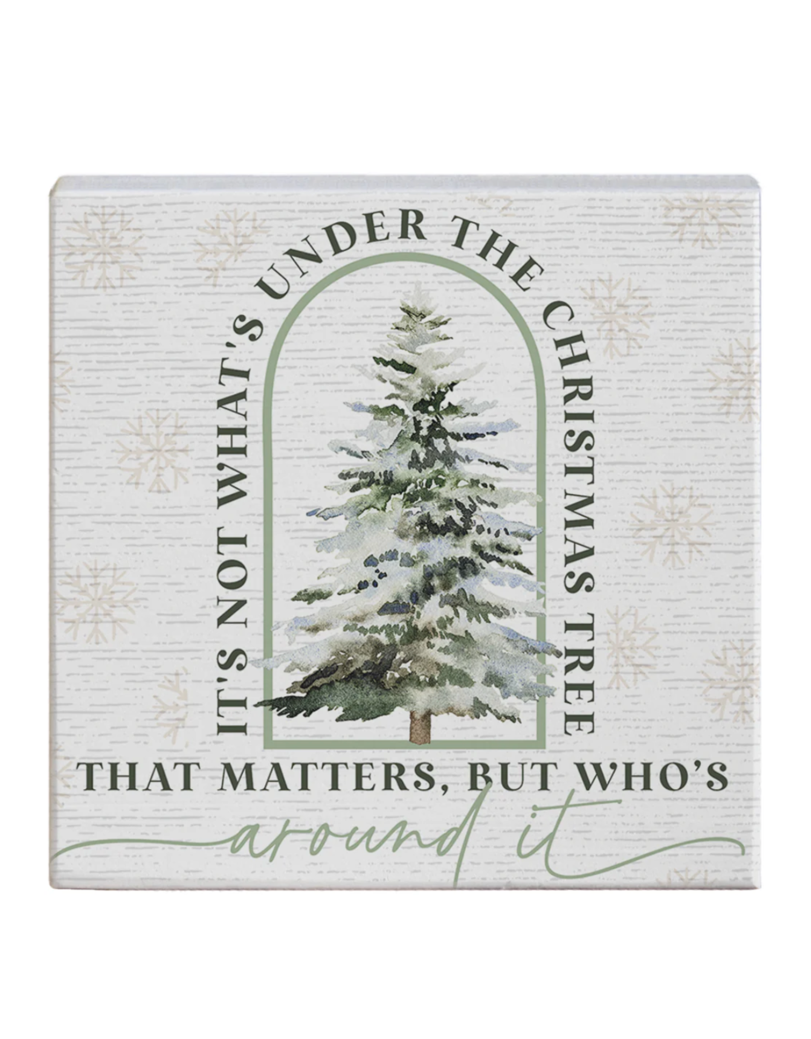 Sincere Surroundings Who's Around It Tree Sign