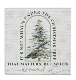 Sincere Surroundings Who's Around It Tree Sign
