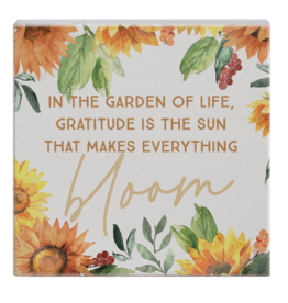 Sincere Surroundings Garden Of Life Gratitude Sign
