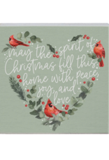Sincere Surroundings Spirit Christmas Cardinals Sign