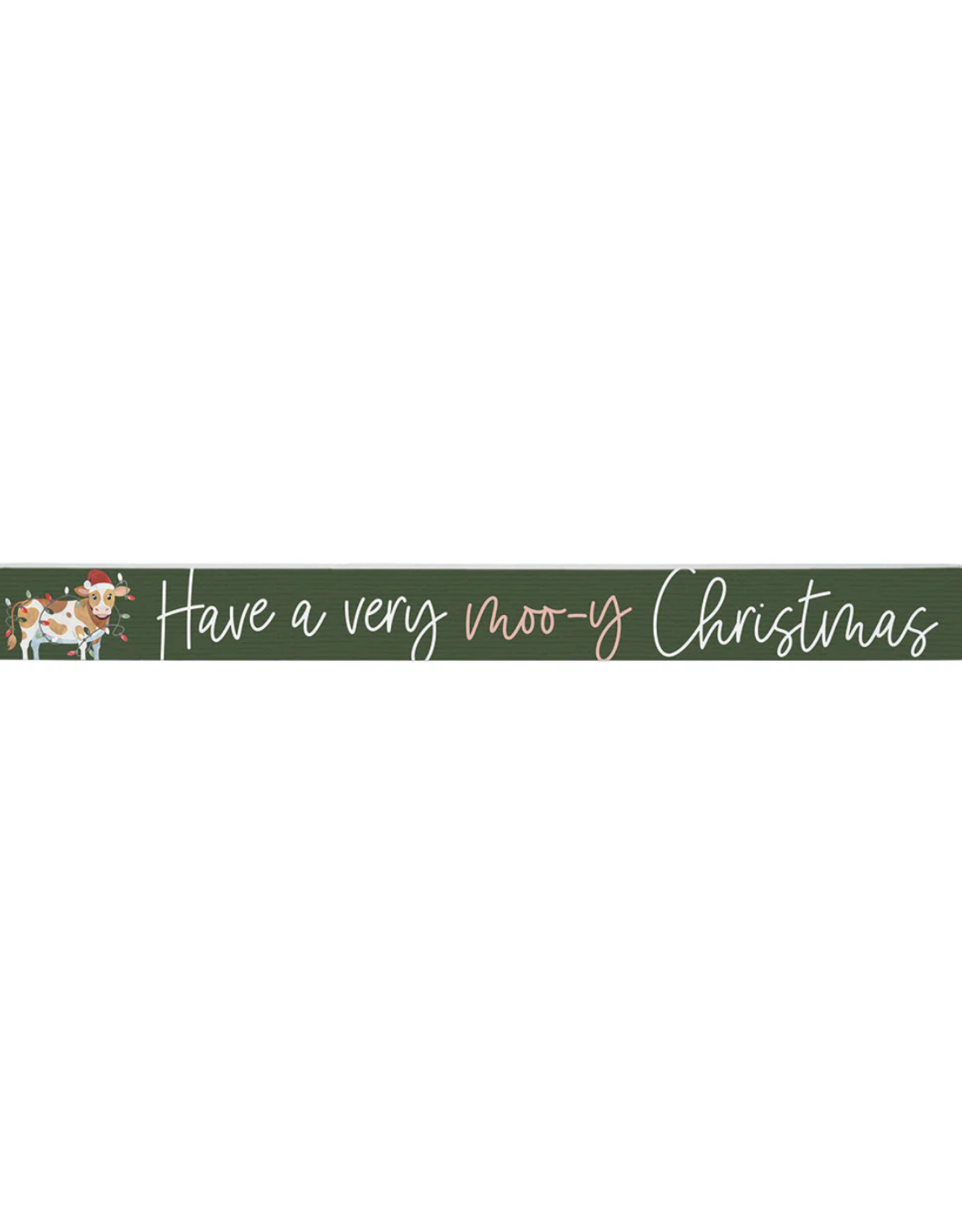 Sincere Surroundings Moo-y Christmas Sign