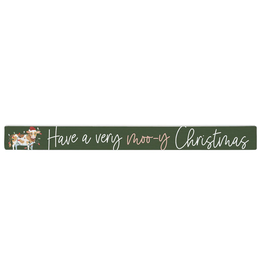 Sincere Surroundings Moo-y Christmas Sign
